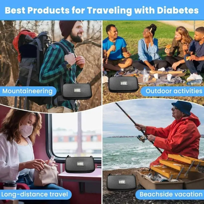 E8BD Diabetic Insulin Cooling Case with Temperature Display