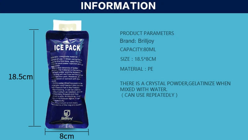 Waterproof Insulin Cooler Bag with Ice Pack Diabetic Storage Case