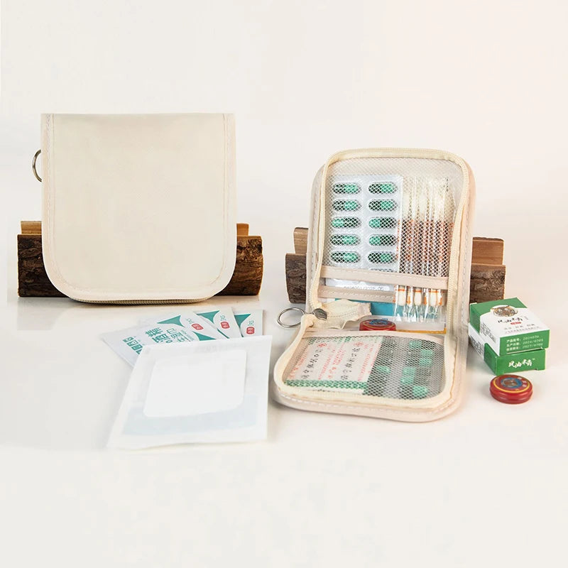 Mini Medical Pouch Portable Foldable First Aid Storage Bag