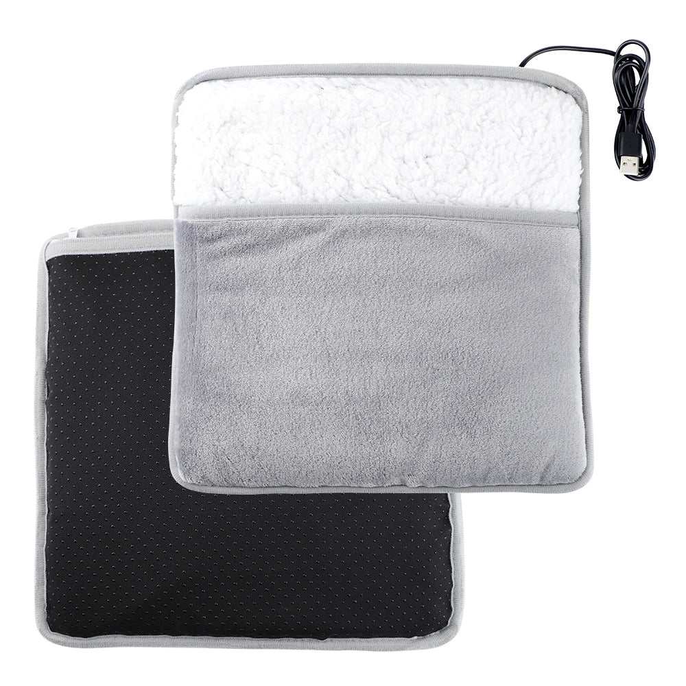 Electric Foot Heating Pad Fast-Heating Under Desk Warming Mat