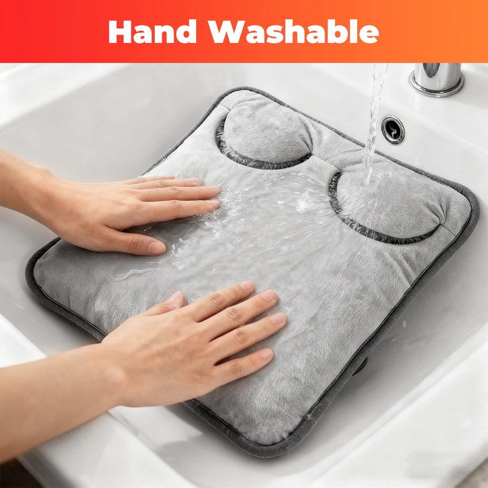 Electric Foot Heating Pad Fast-Heating Under Desk Warming Mat