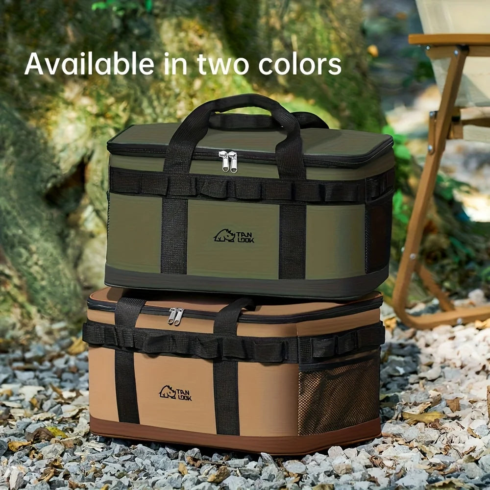 Large Insulated Tactical Cooler Bag Leak-Proof Outdoor Storage