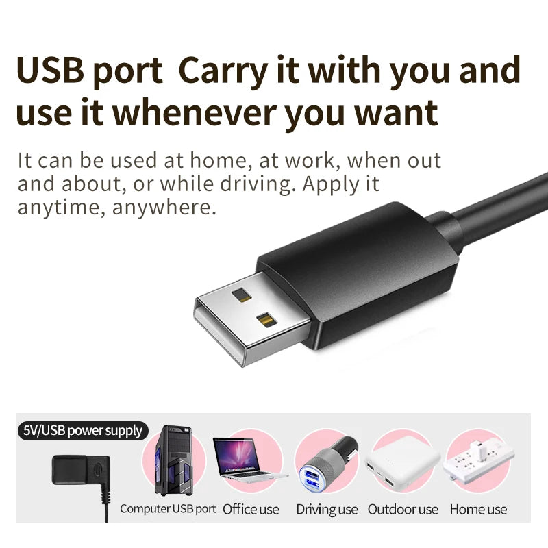 Electric Heated Ankle Support Brace 3-Level Heat & Massage