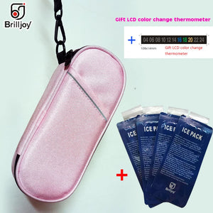 Waterproof Insulin Cooler Bag with Ice Pack Diabetic Storage Case