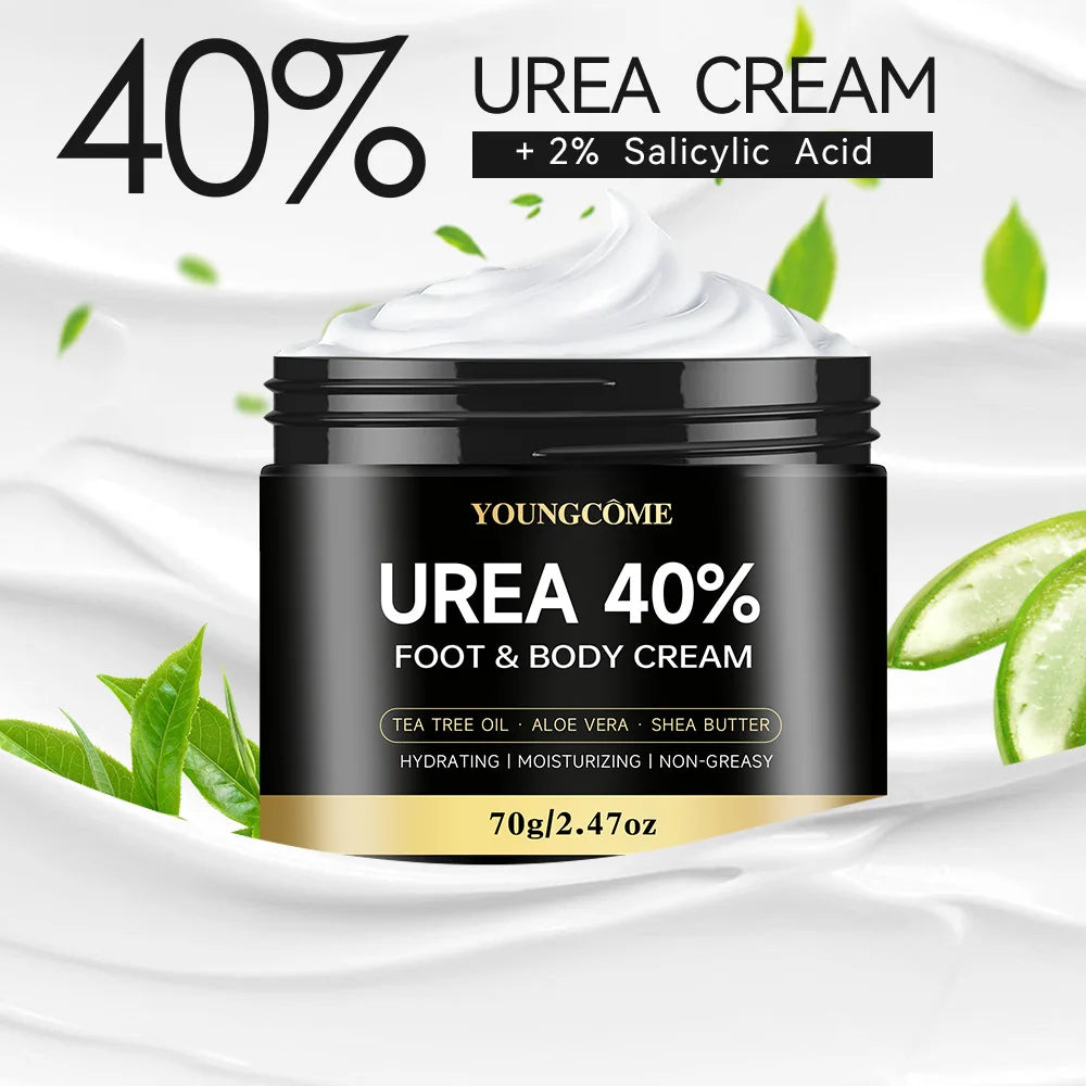 Urea 40% Foot Cream Intensive Moisturizer for Dry & Cracked Skin