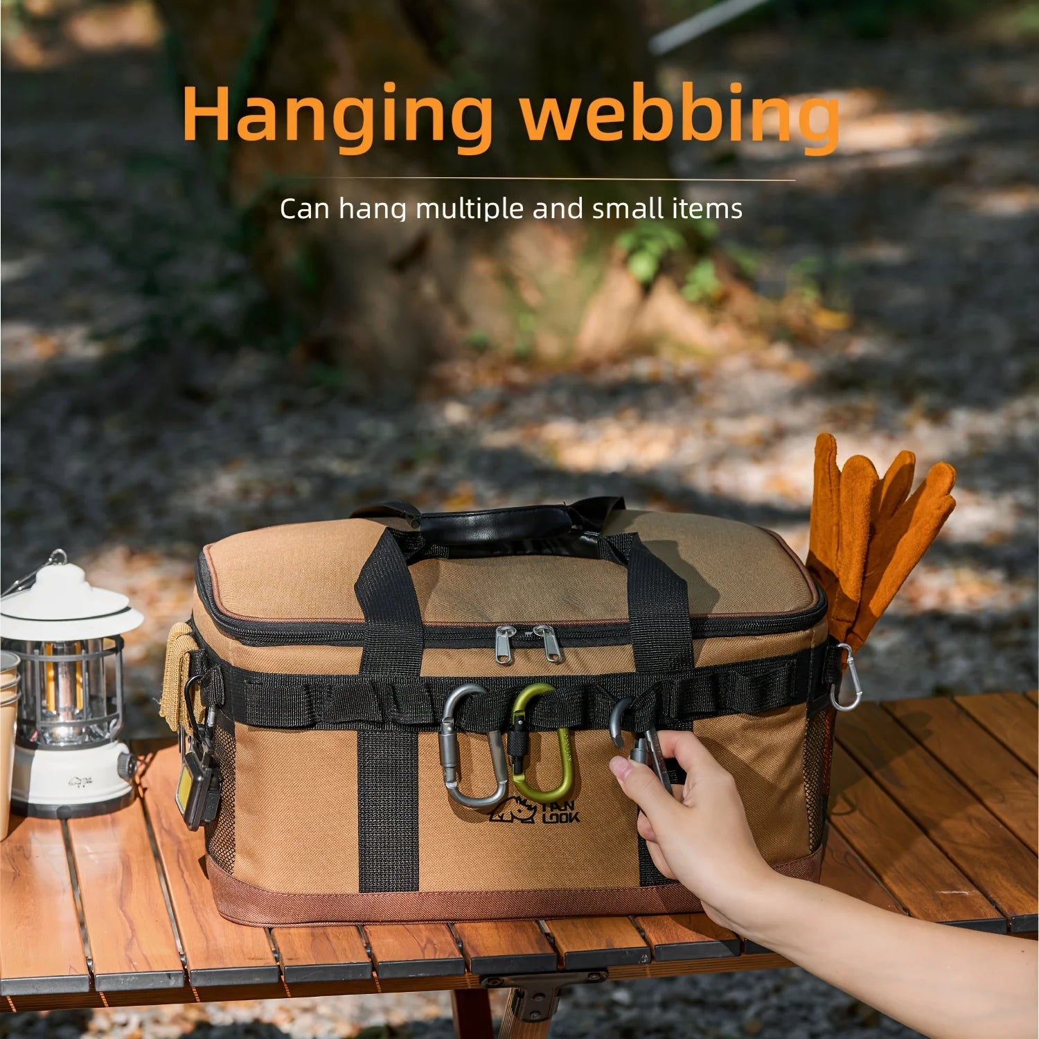 Large Insulated Tactical Cooler Bag Leak-Proof Outdoor Storage