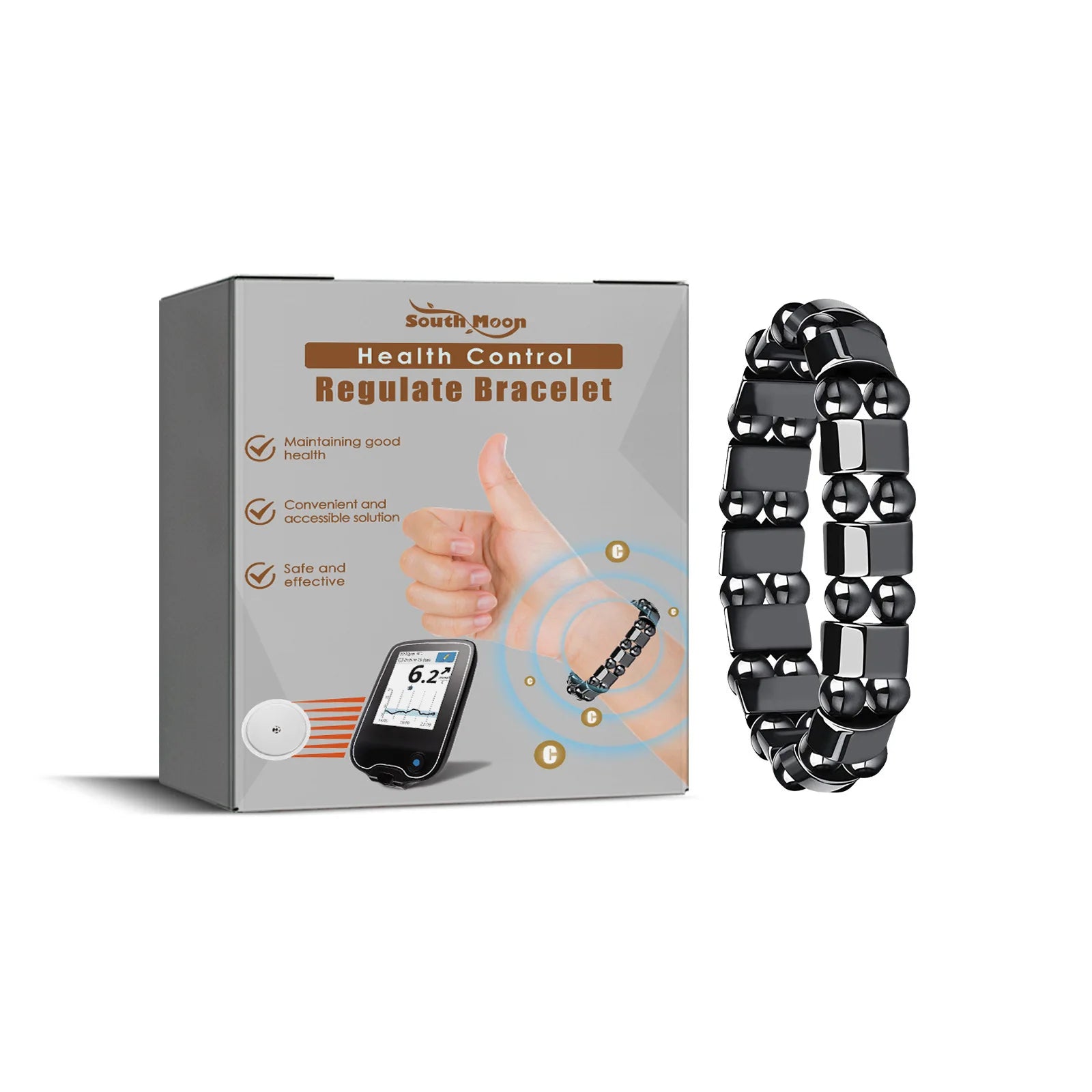 Magnetic Wellness Ring for Blood Sugar Awareness & Stress Relief