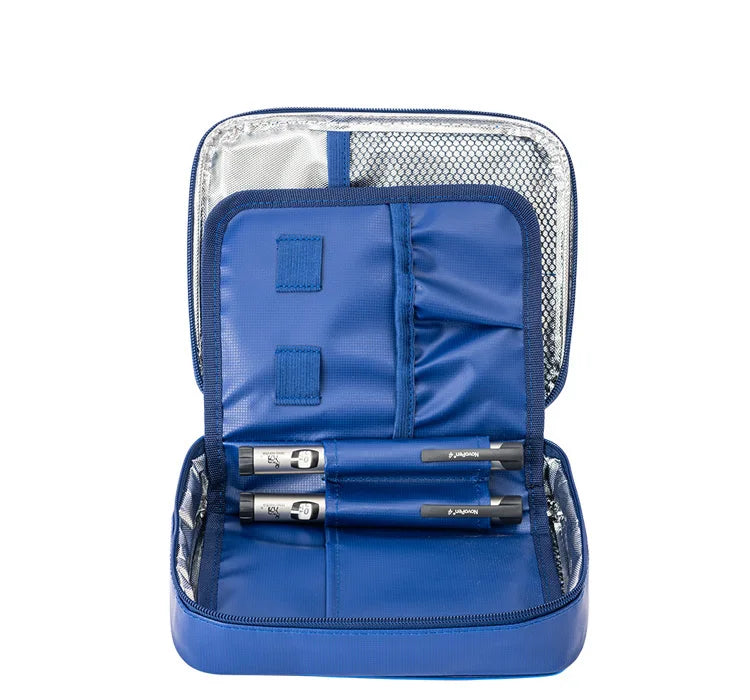 Medium Insulin Cooler Bag Portable Insulated Diabetic Travel Case