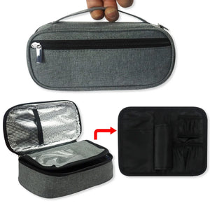 Portable Insulin Cooling Case Lightweight Travel First Aid Bag