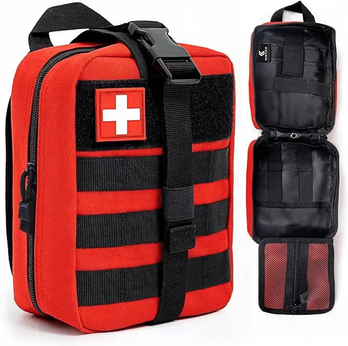 Tactical MOLLE First Aid Pouch Lightweight Rip-Away Medical Bag