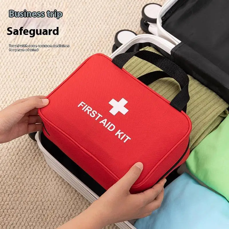 Portable First Aid Medical Storage Bag Travel & Emergency Organizer