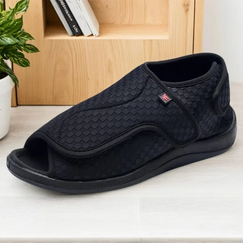 Unisex Diabetic Slippers Extra Wide Adjustable Indoor Sandals