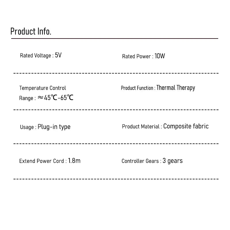 Electric Heated Ankle Support Brace 3-Level Heat & Massage