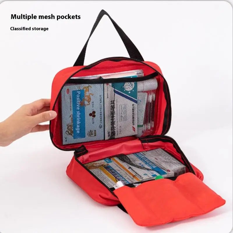Portable First Aid Medical Storage Bag Travel & Emergency Organizer