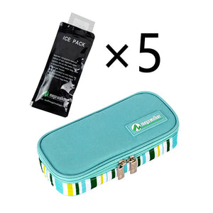 Medium Insulin Cooler Bag Portable Insulated Diabetic Travel Case
