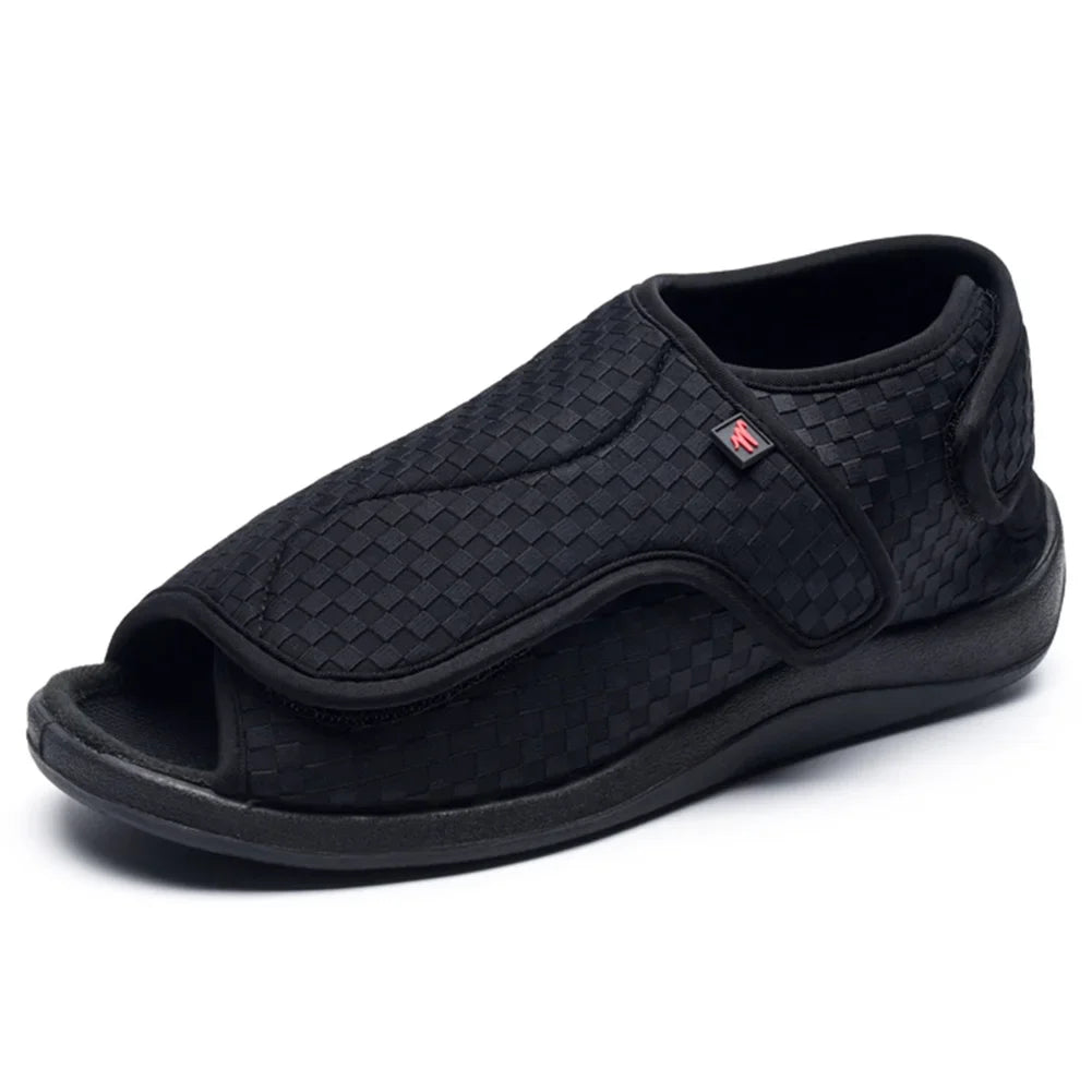 Unisex Diabetic Slippers Extra Wide Adjustable Indoor Sandals