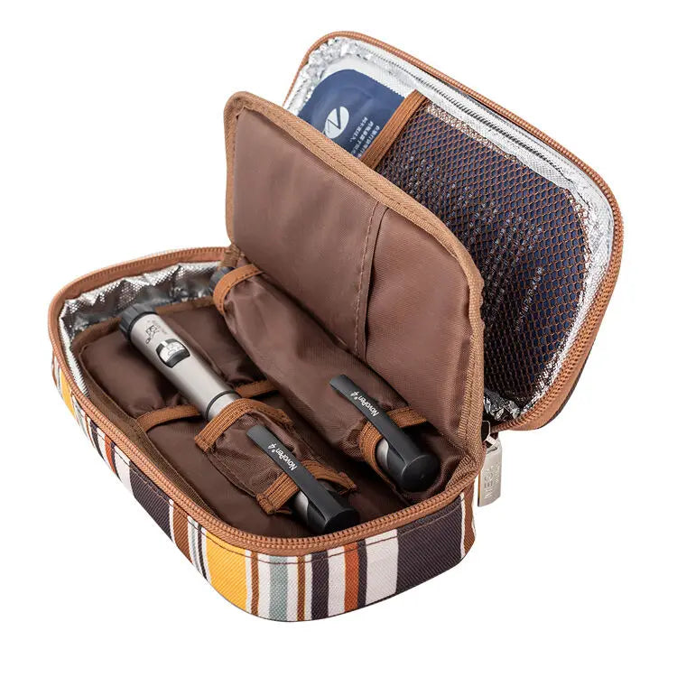 Medium Insulin Cooler Bag Portable Insulated Diabetic Travel Case