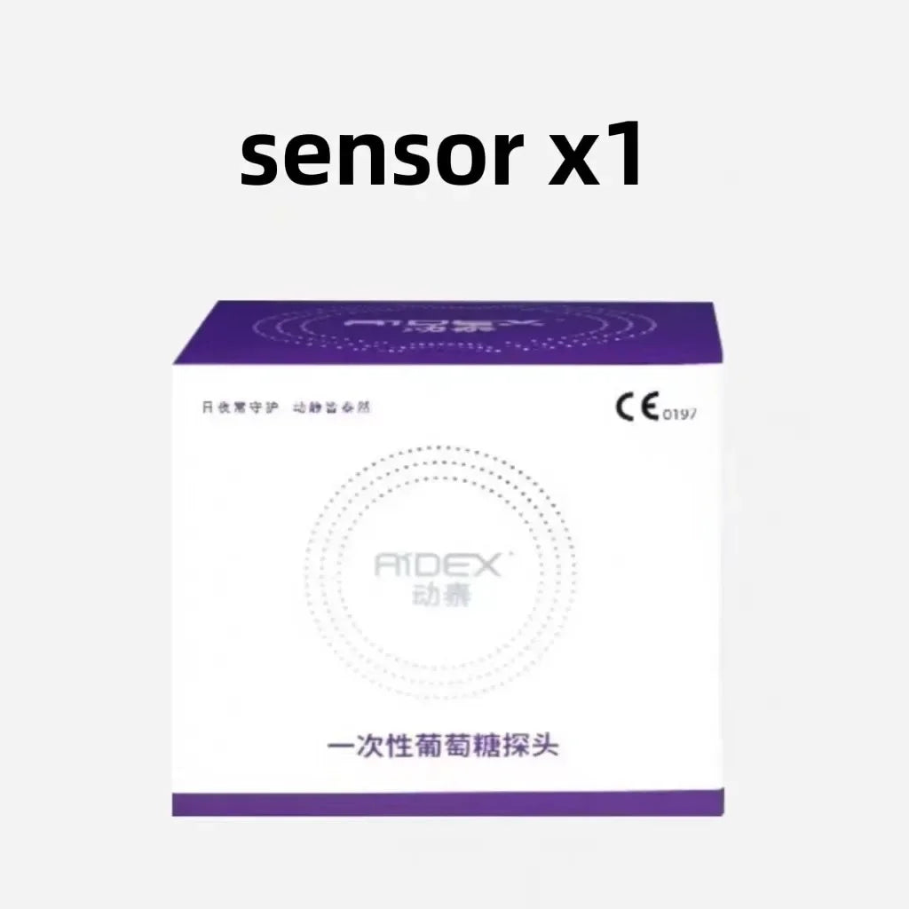 Freestyle Libre Sensor Bluetooth Scan Free Remote Data Sharing Aidex Dynamic Blood Glucose Monitoring CGMS 24h Realtime Monitor