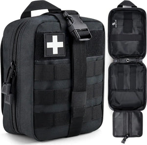 Tactical MOLLE First Aid Pouch Lightweight Rip-Away Medical Bag