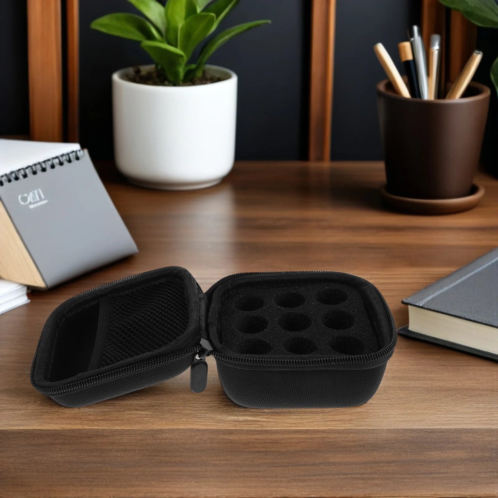 Portable Insulin Vial Storage Box 60-Slot Medicine Organizer