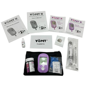 Pet Blood Glucose Monitoring System Veterinary Diabetes Test Kit