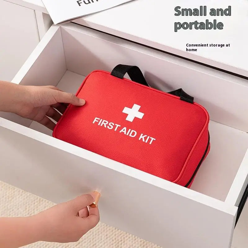 Portable First Aid Medical Storage Bag Travel & Emergency Organizer
